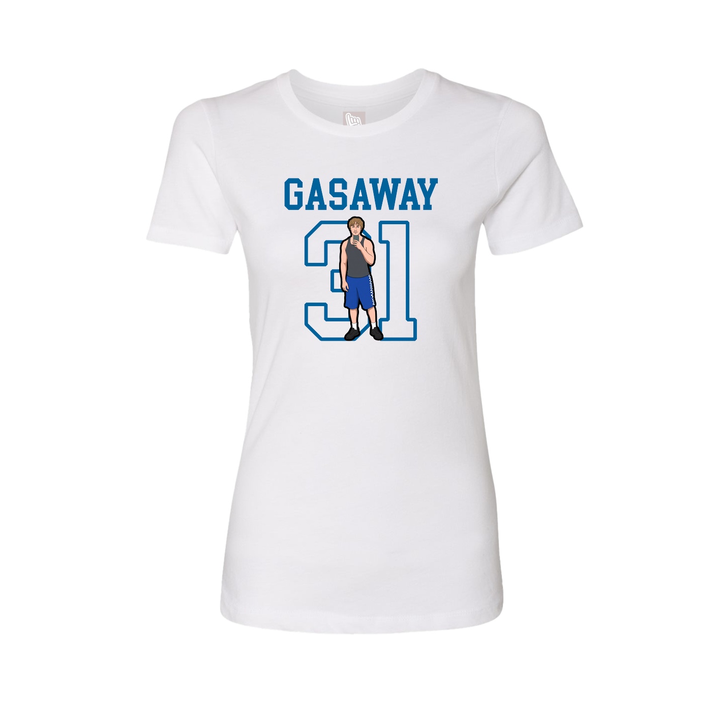 Fitted Women's Tee — Shirsey in White