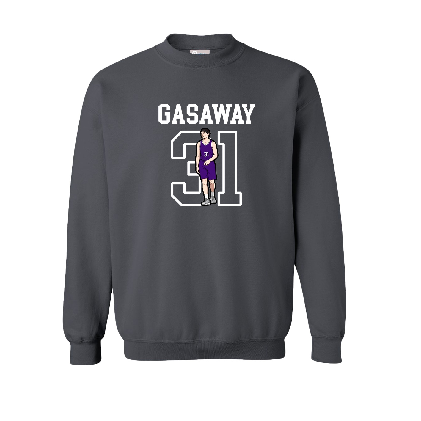 Fleece Crew — Shirsey in Grey
