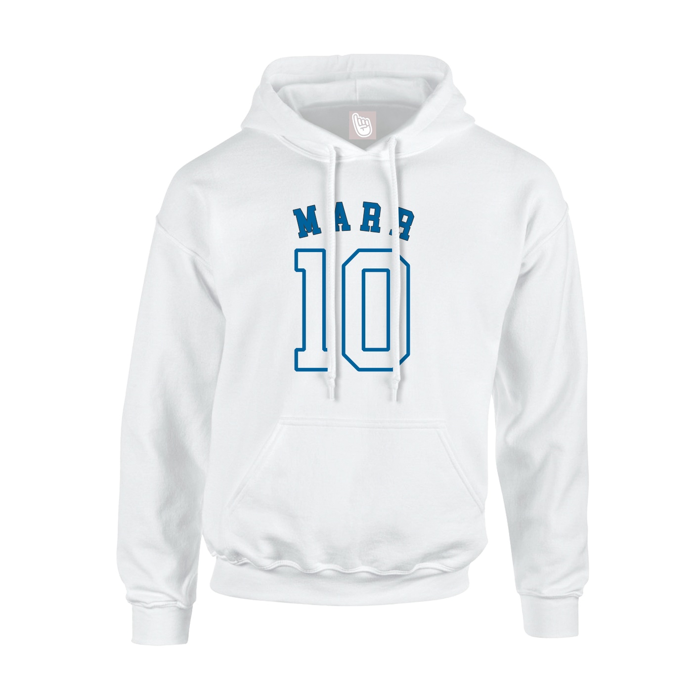 Hoodie — Shirsey Arch in White