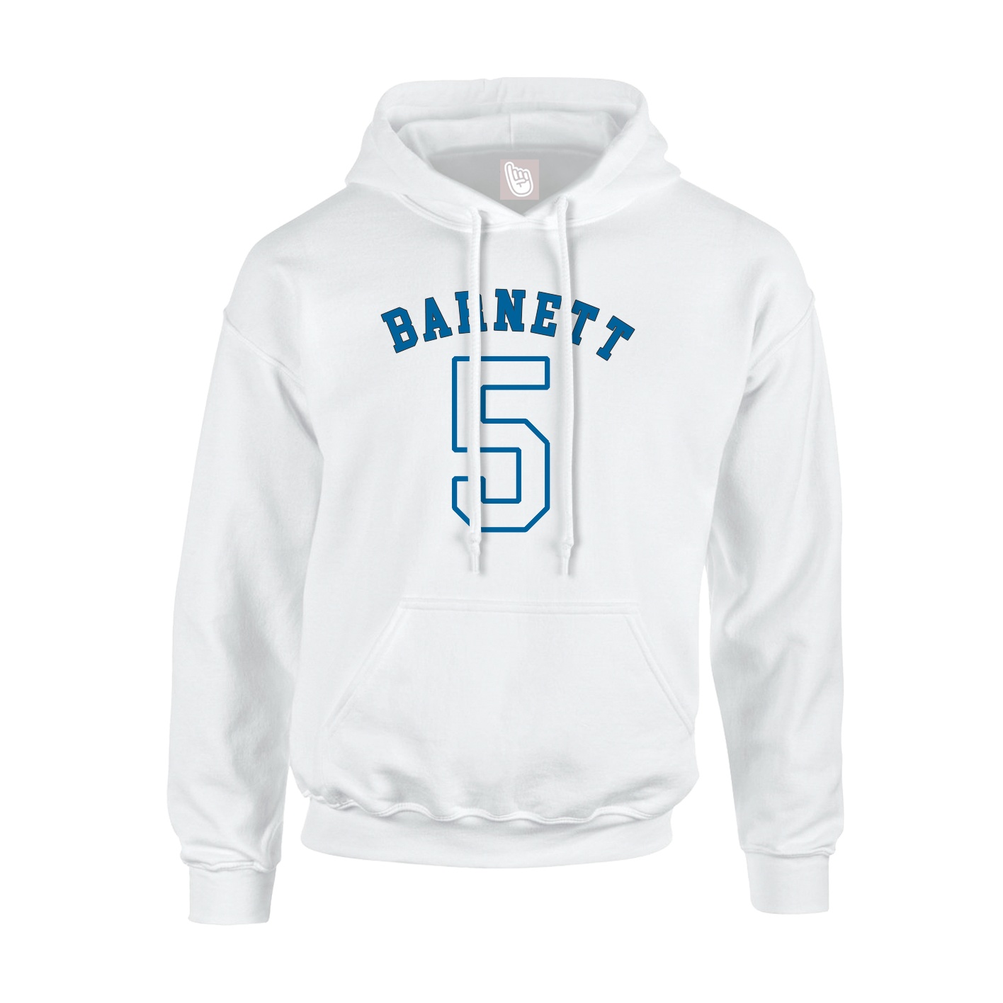Hoodie — Shirsey Arch in White