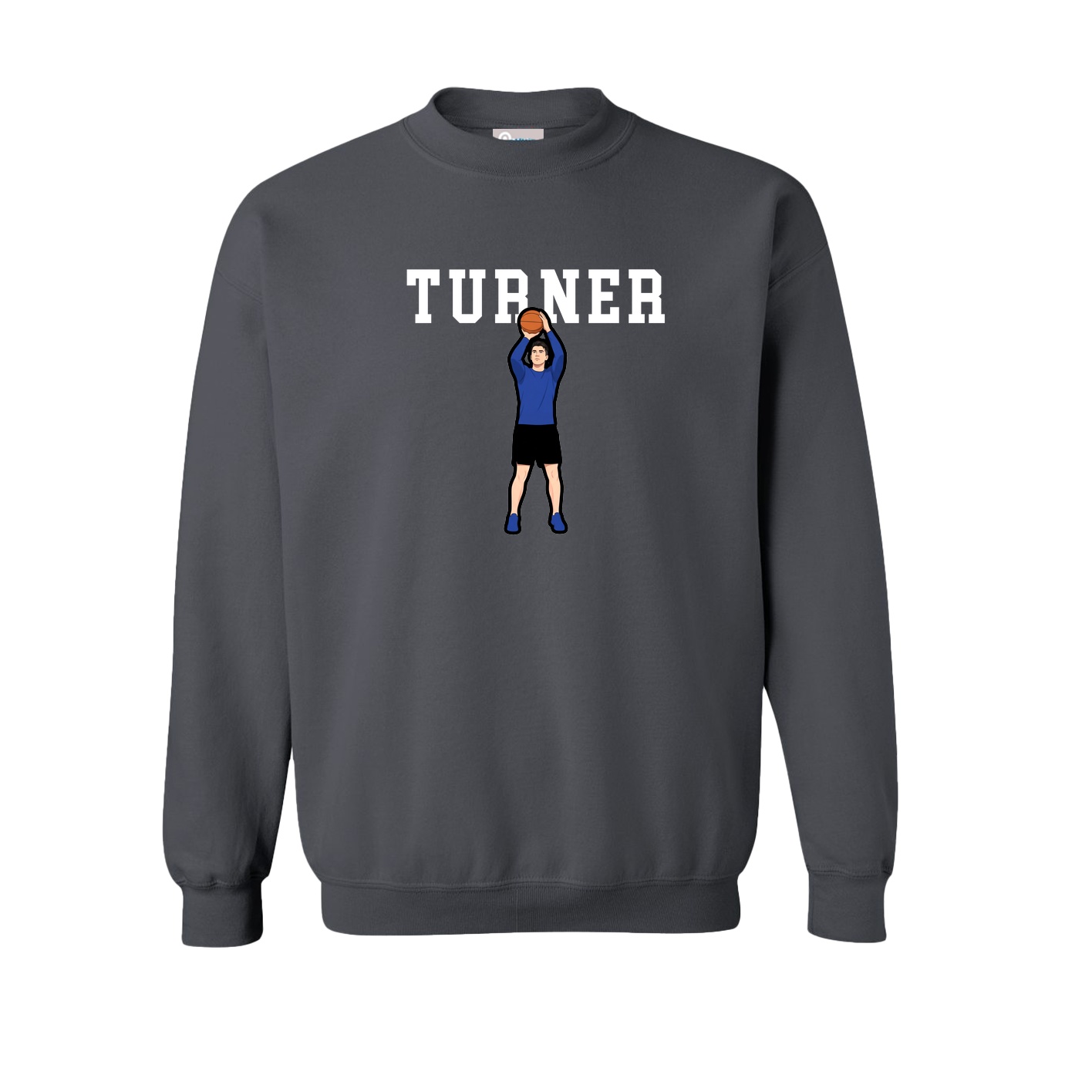 Fleece Crew — Shirsey in Grey