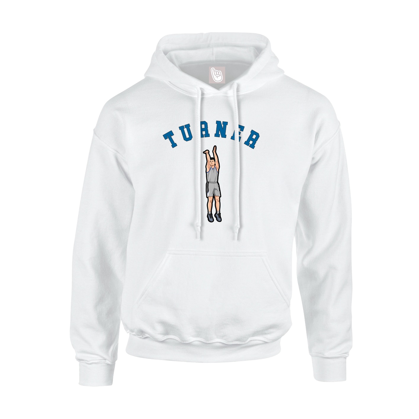 Youth Hoodie — Shirsey Arch in White