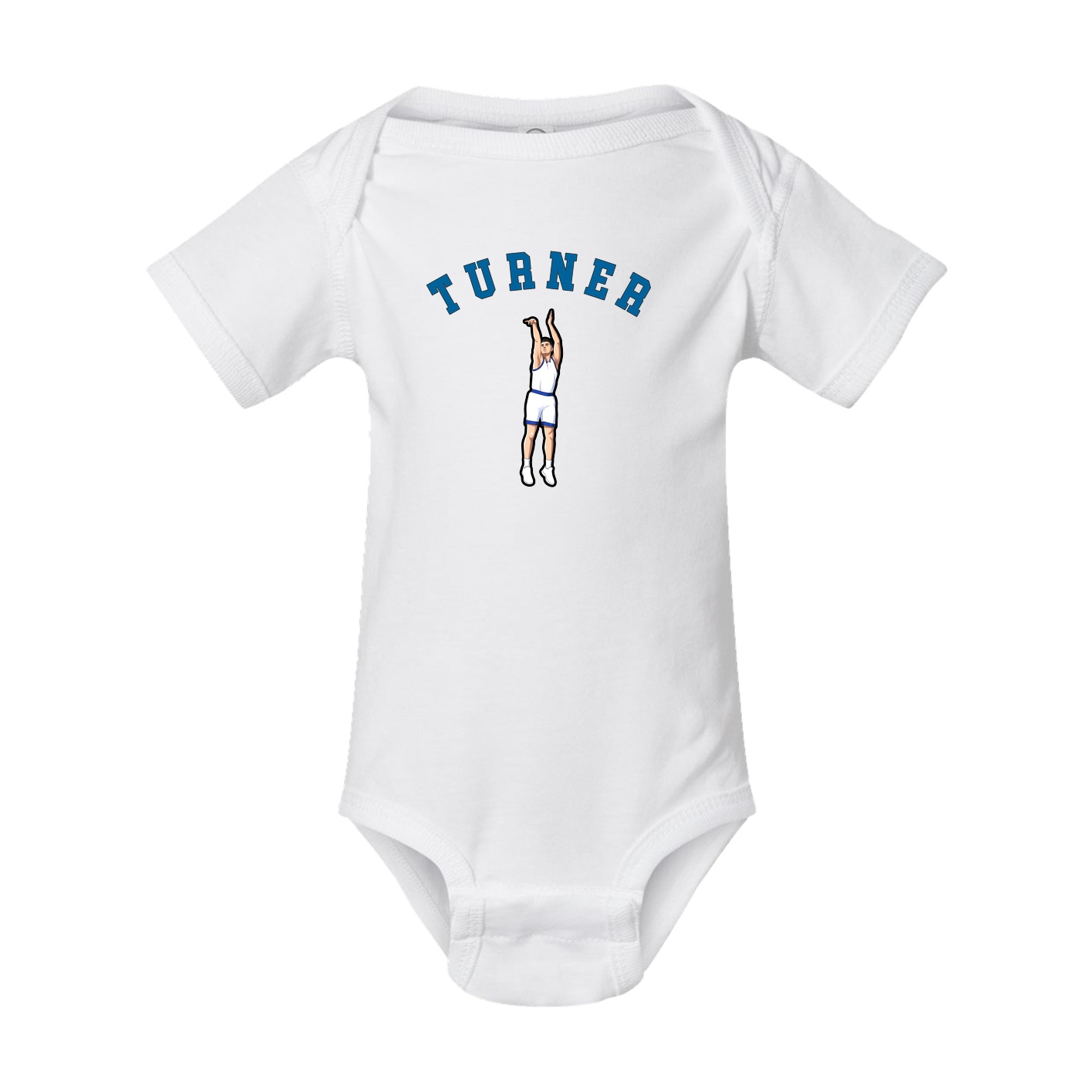 Baby Onesie — Shirsey Arch in White