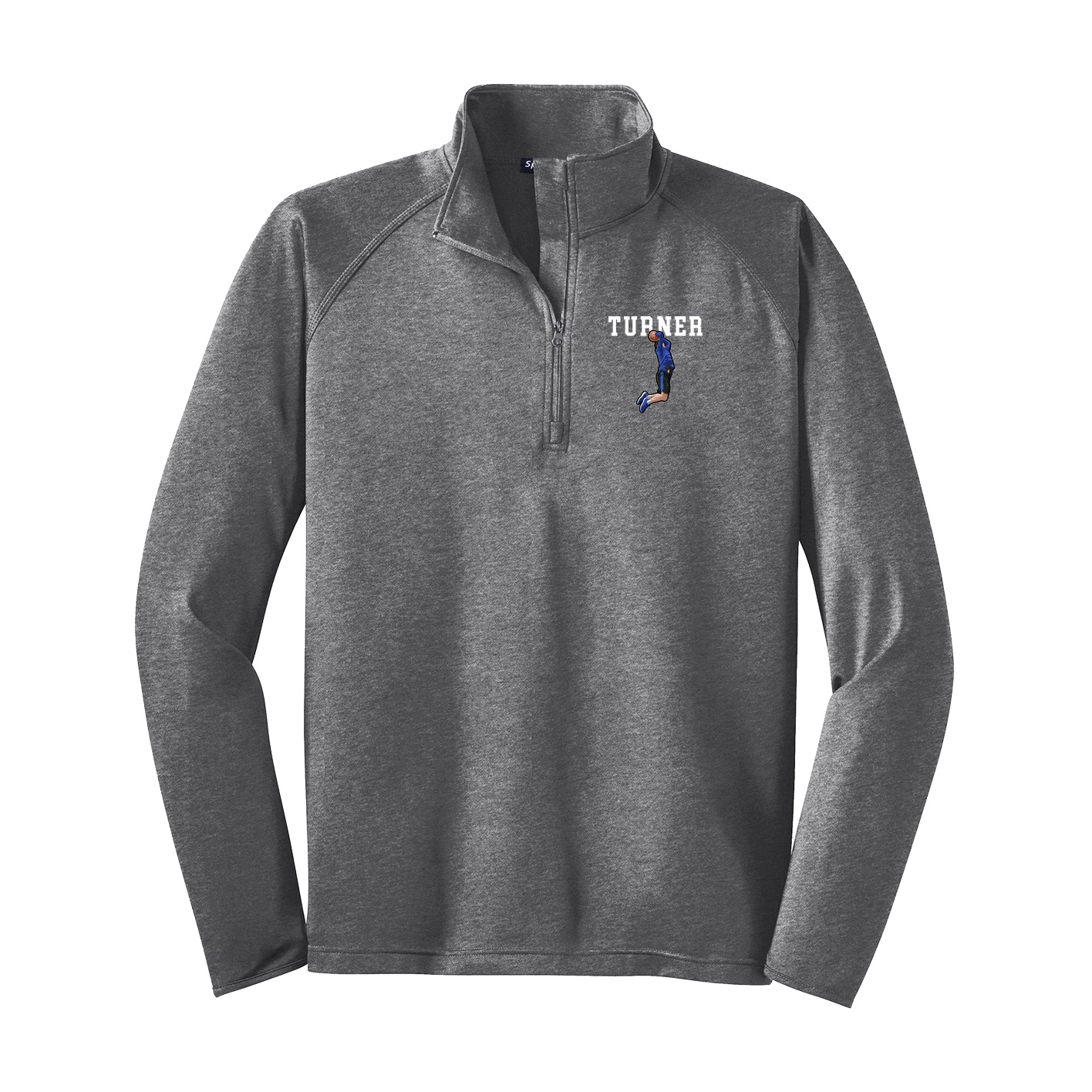 Q-Zip Pullover — Shirsey in Grey