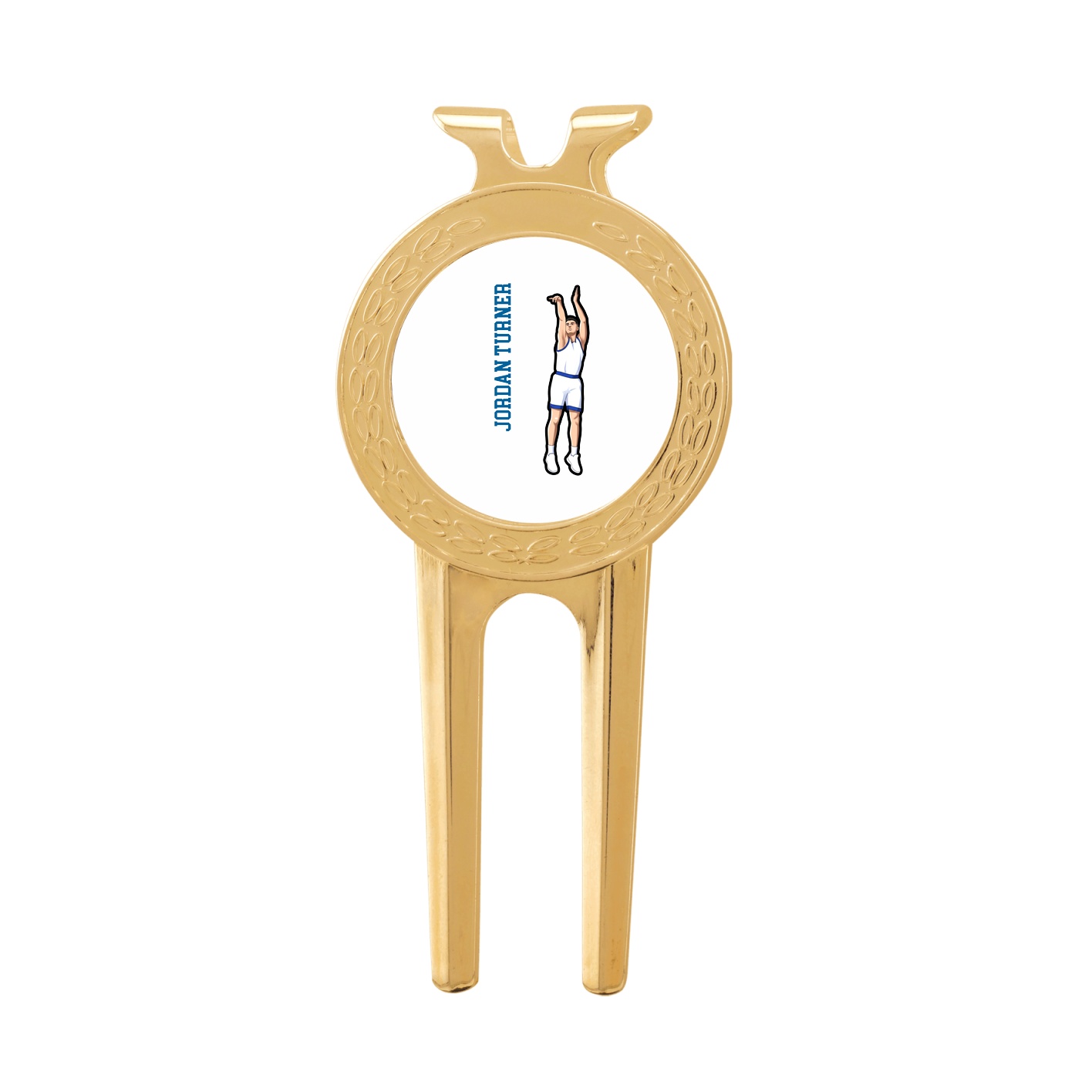 Divot Tool with Ball Marker — Name Vertical in Classic