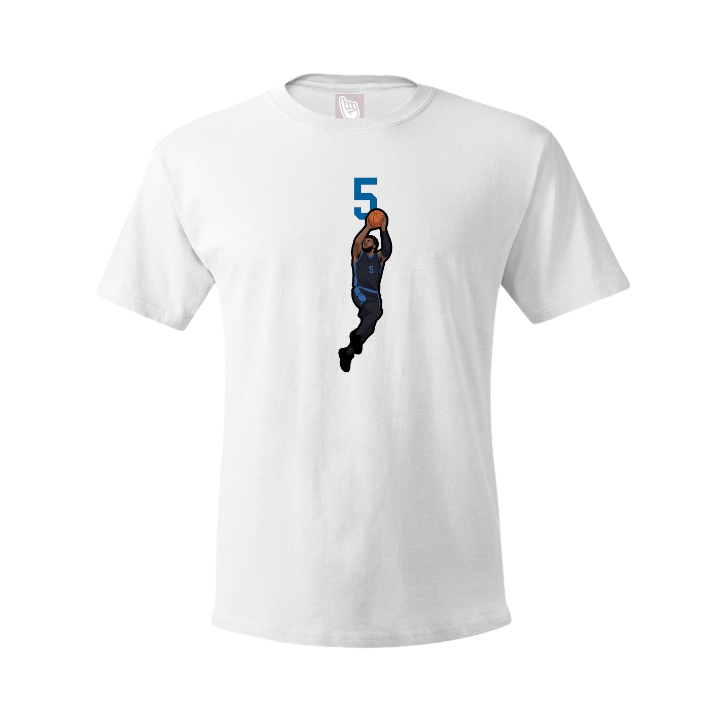 Tee — Number Top in White