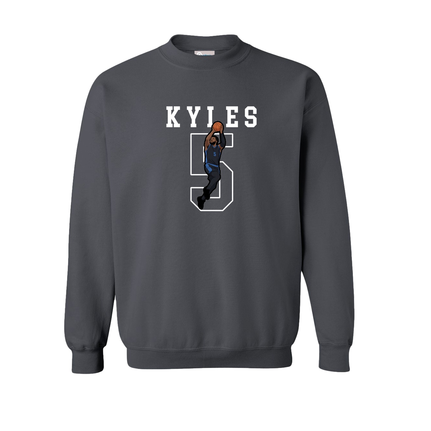Fleece Crew — Shirsey in Grey
