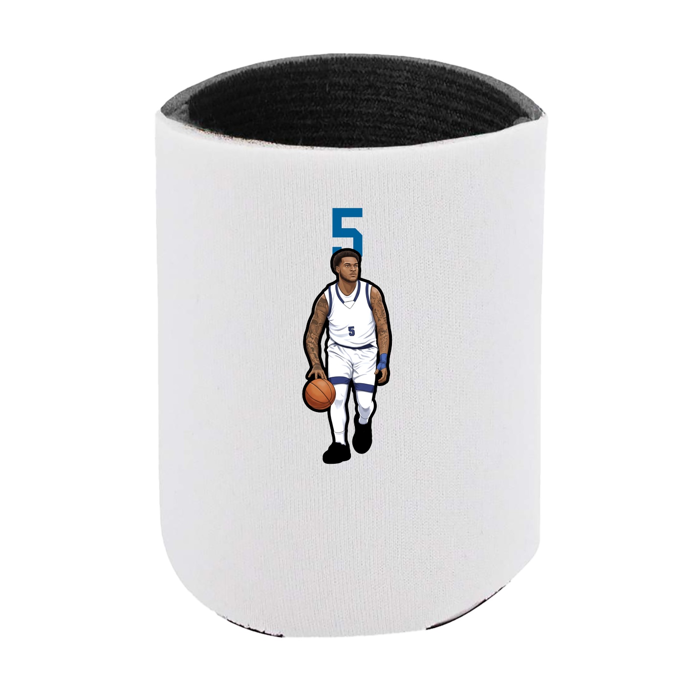 Can Holder — Number Top in White