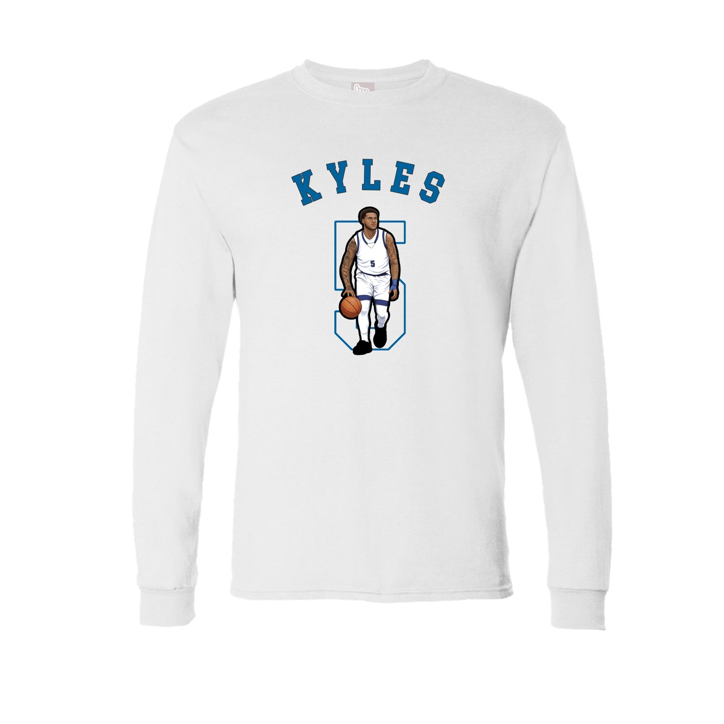 Long Sleeve Tee — Shirsey Arch in White