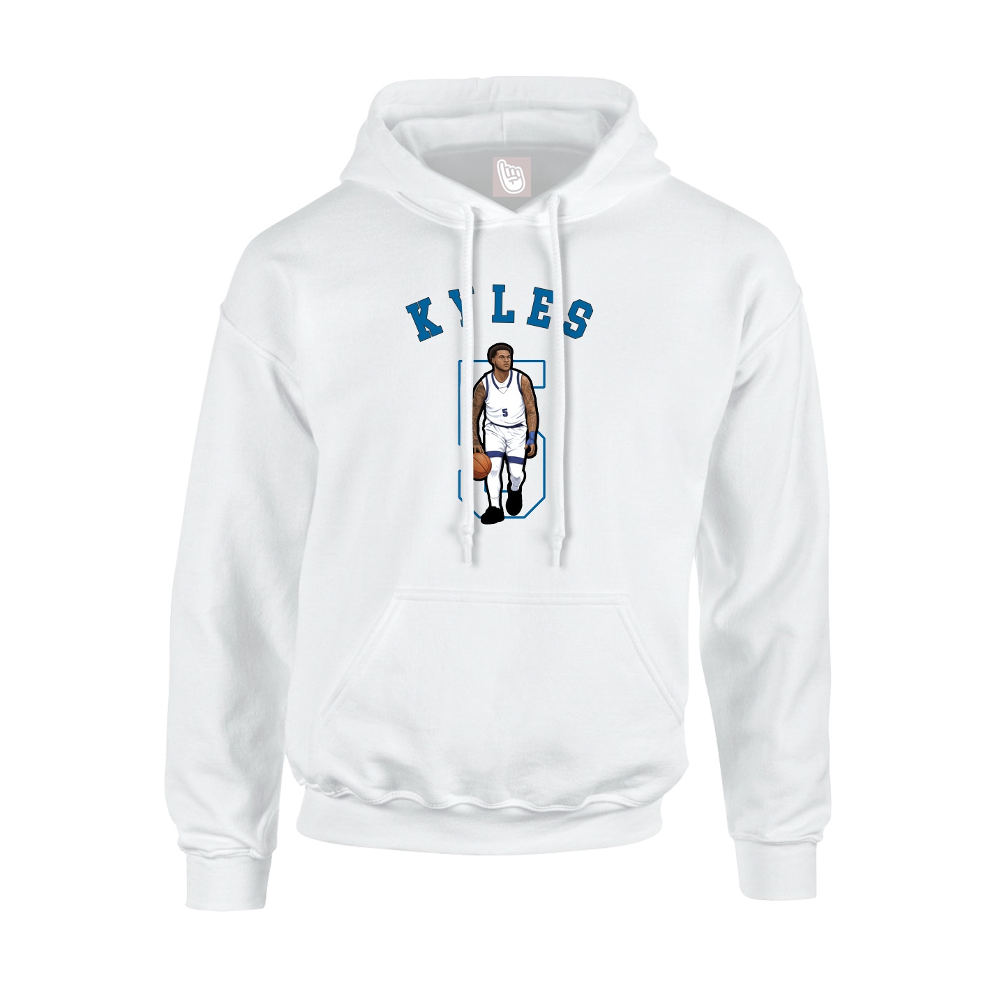 Youth Hoodie — Shirsey Arch in White