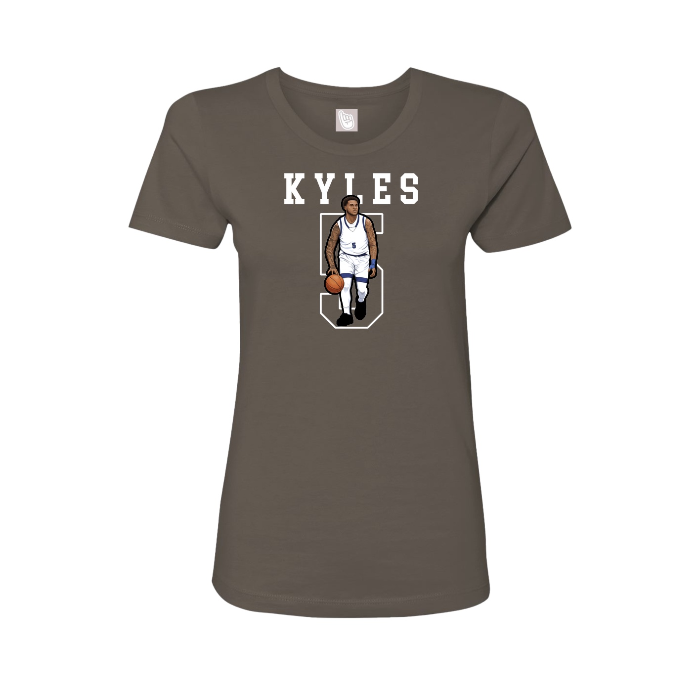 Fitted Women's Tee — Shirsey in Grey