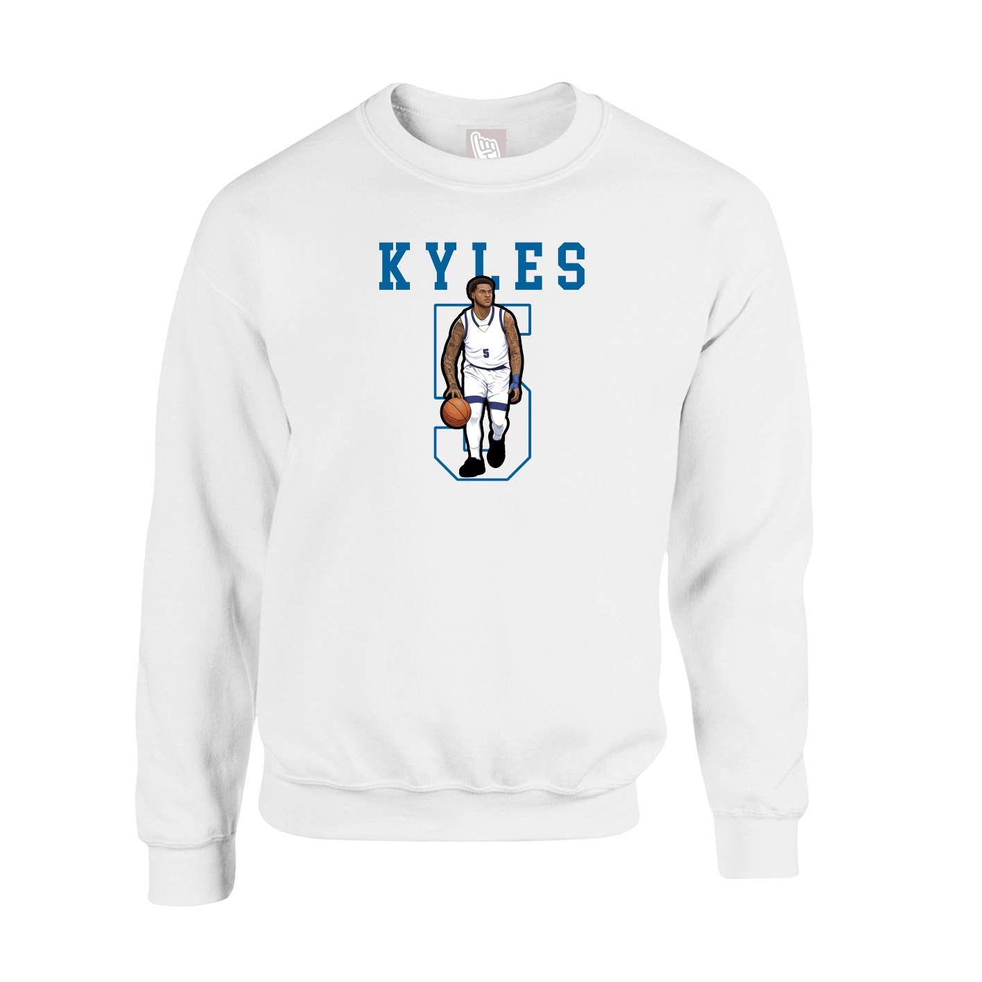 Fleece Crew — Shirsey in White