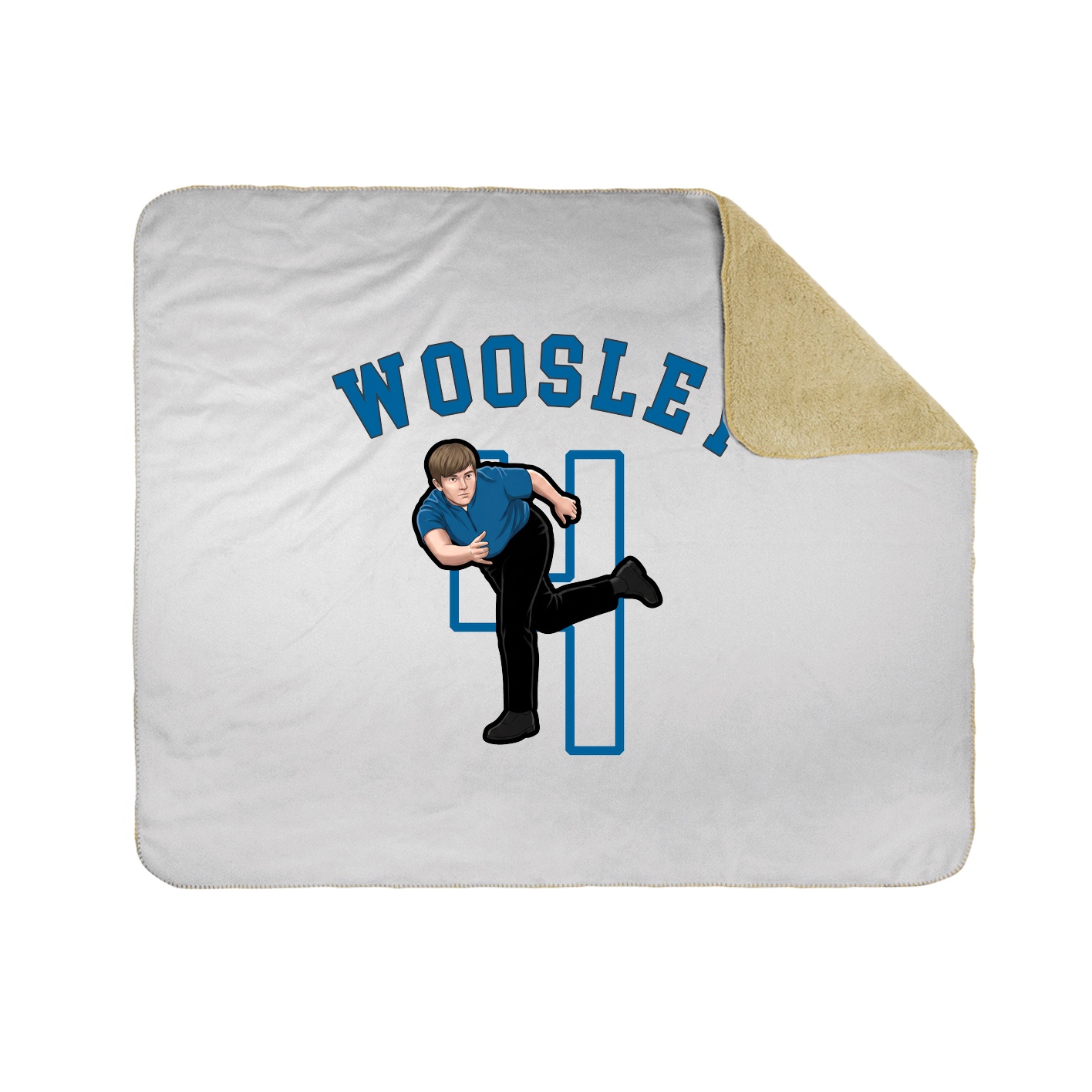 Throw Blanket — Shirsey Arch in White