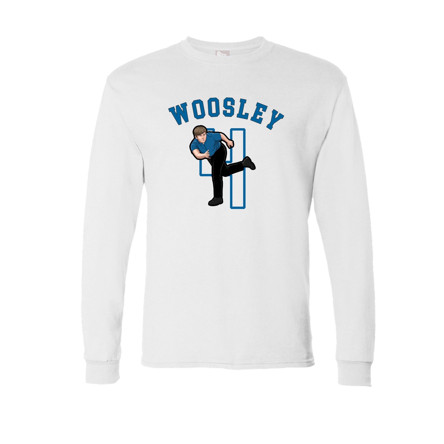 Long Sleeve Tee — Shirsey Arch in White