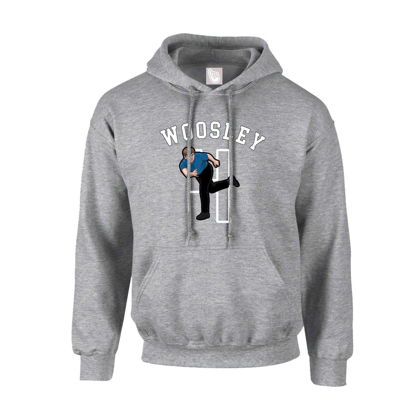 Youth Hoodie — Shirsey Arch in Grey