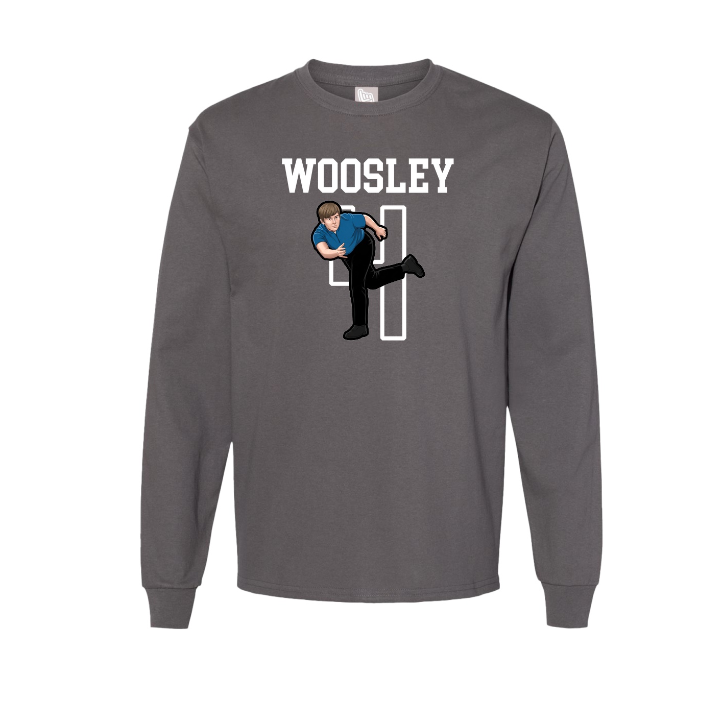 Long Sleeve Tee — Shirsey in Grey