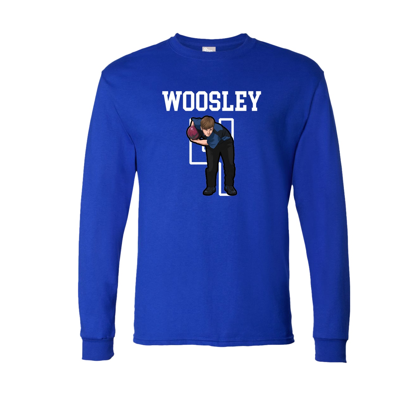Long Sleeve Tee — Shirsey in Royal