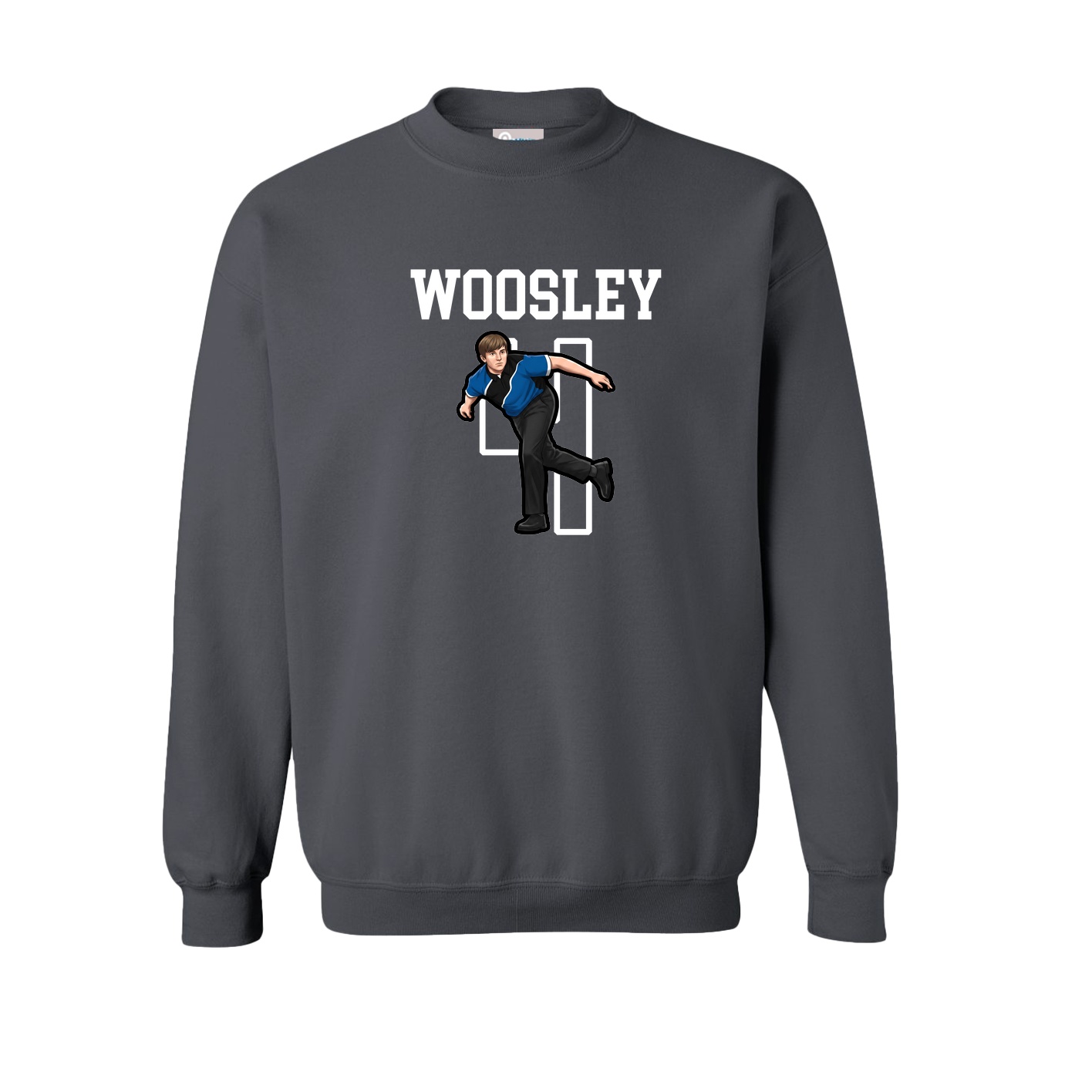 Fleece Crew — Shirsey in Grey