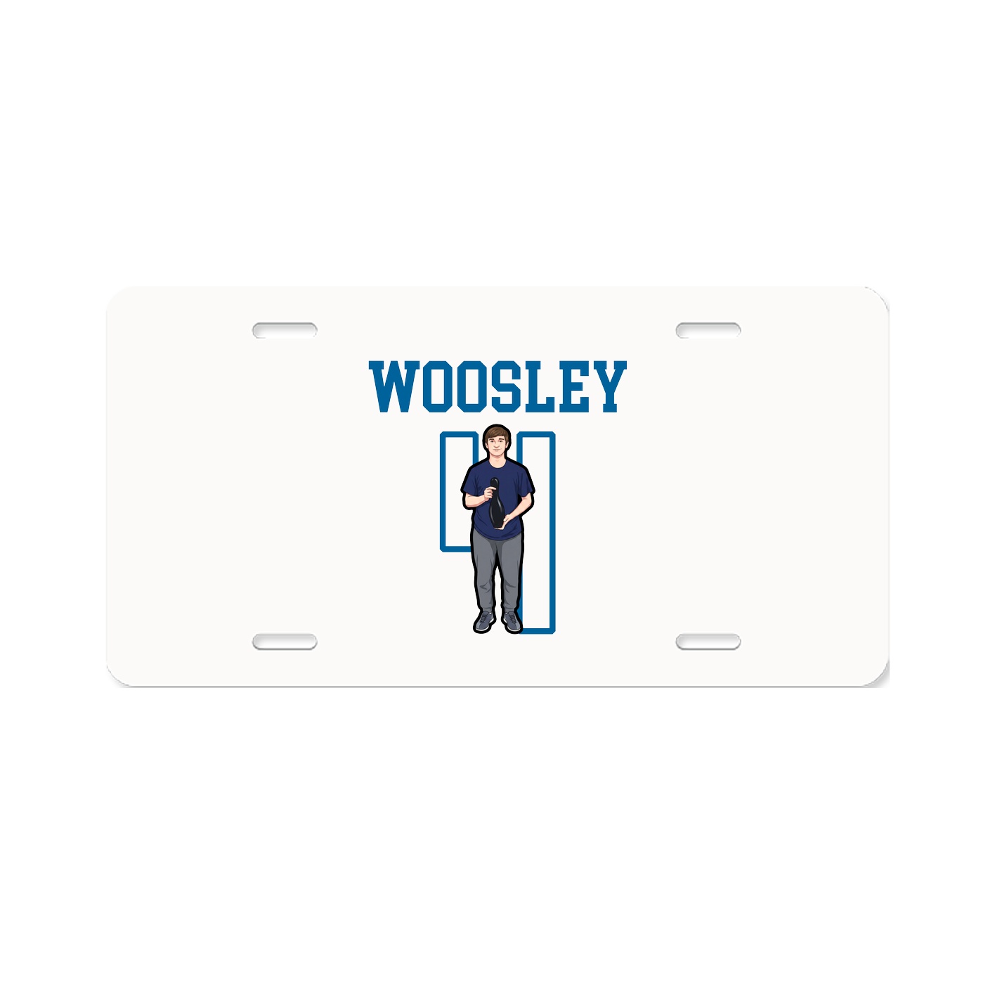 Aluminum License Plate