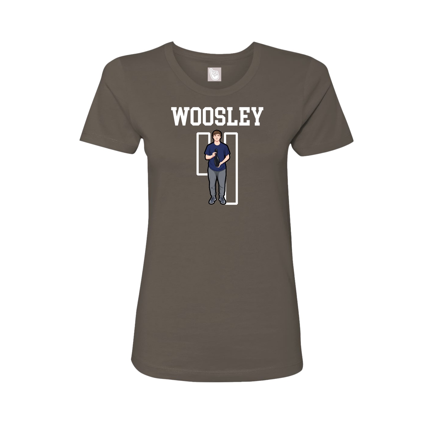 Fitted Women's Tee — Shirsey in Grey