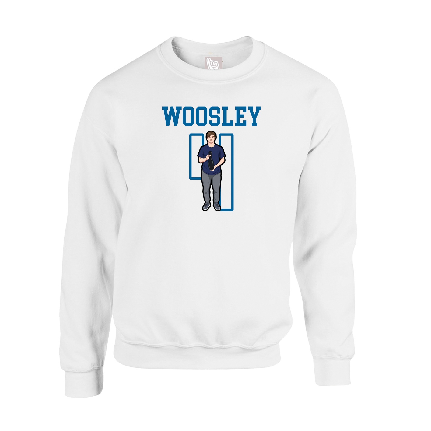 Fleece Crew — Shirsey in White