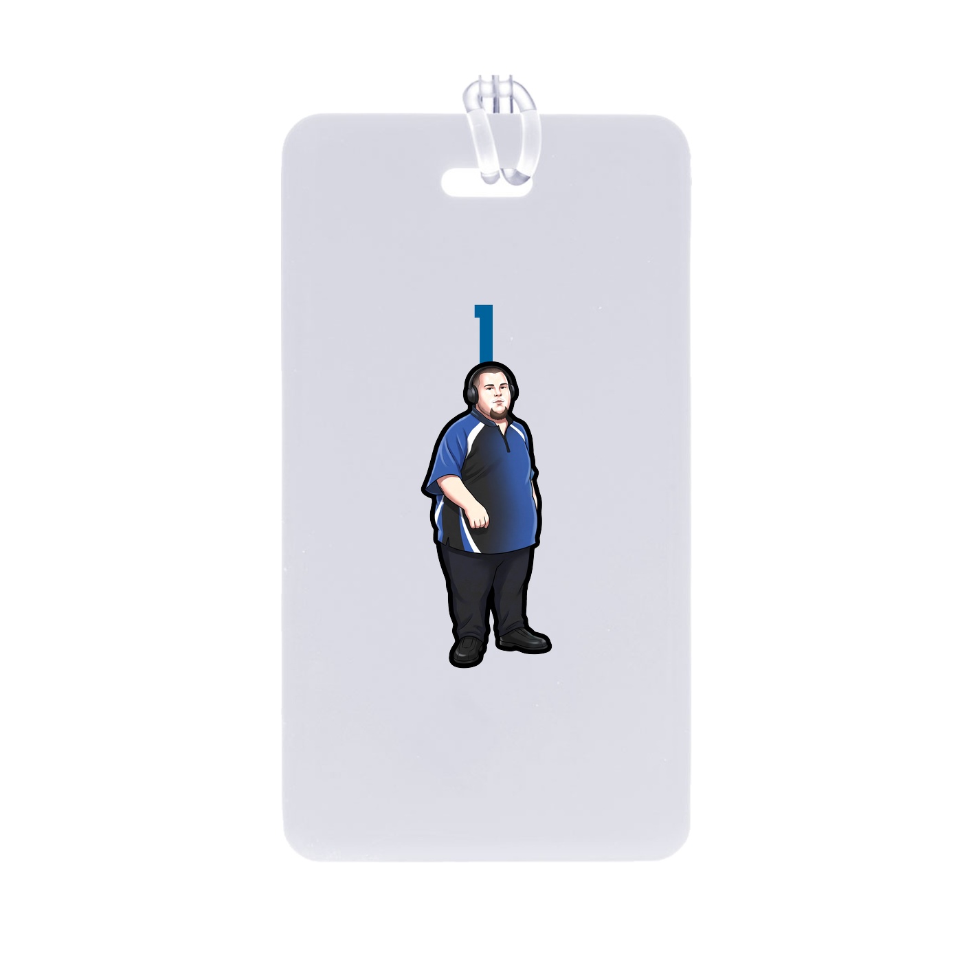 Bag Tag — Number Top in Classic