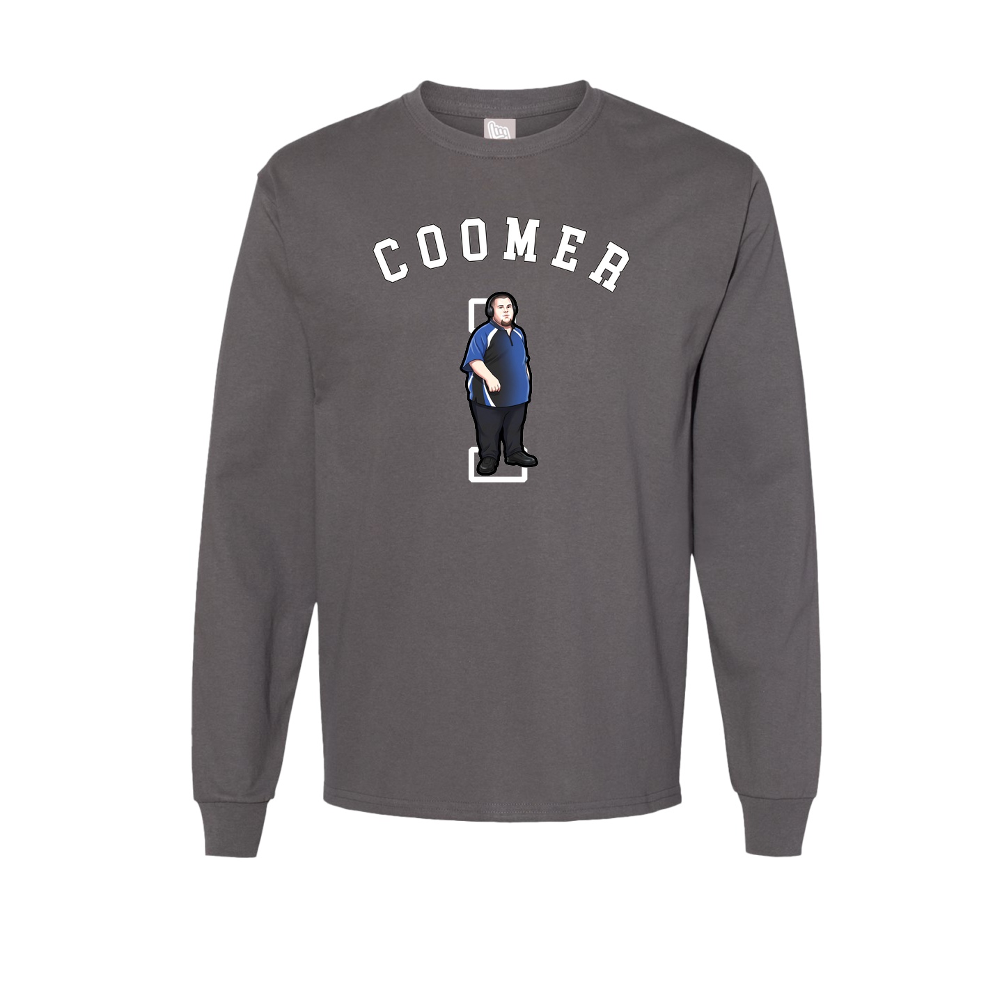 Long Sleeve Tee — Shirsey Arch in Grey