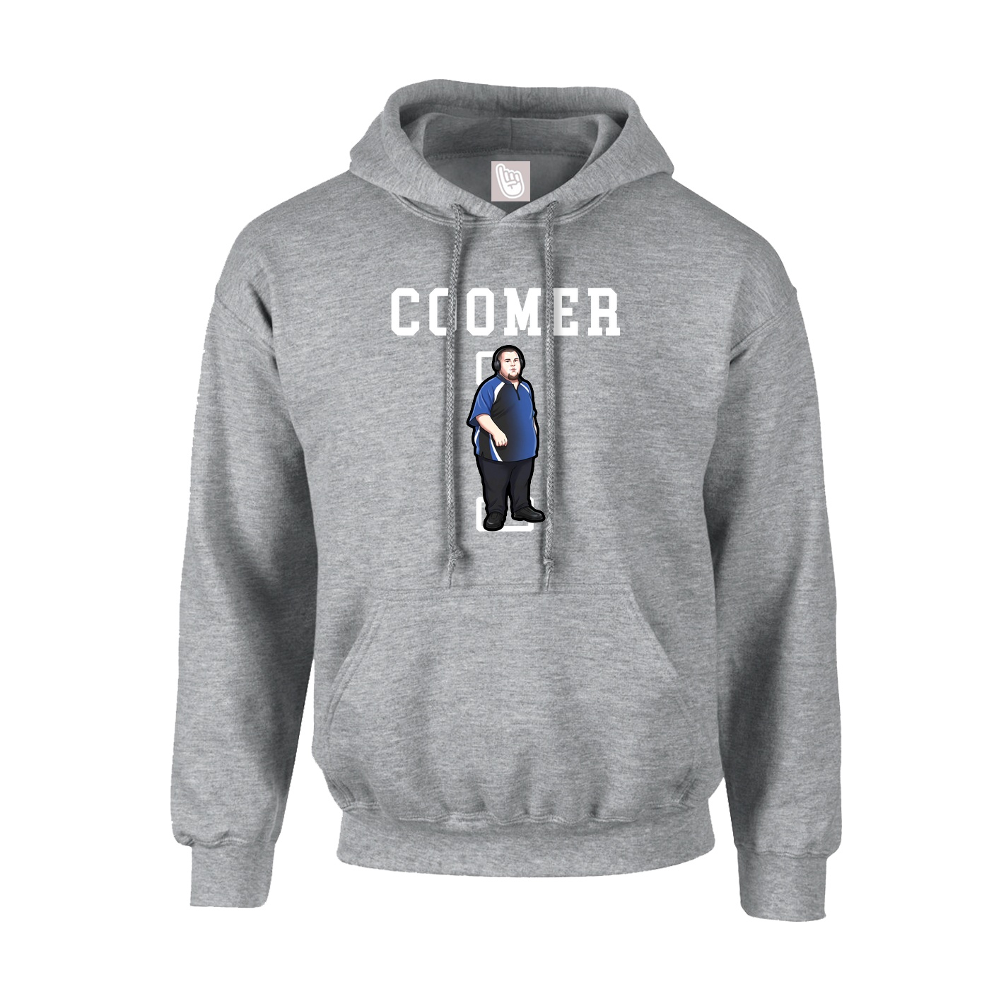 Hoodie — Shirsey in Grey