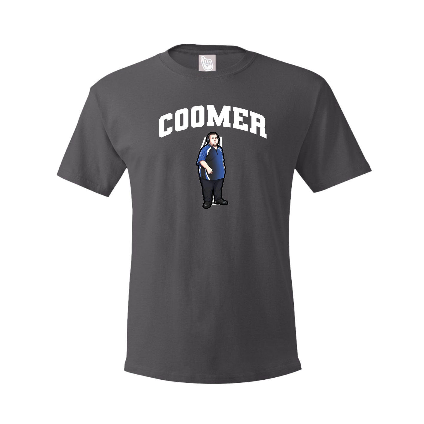 Tee — Number in Grey
