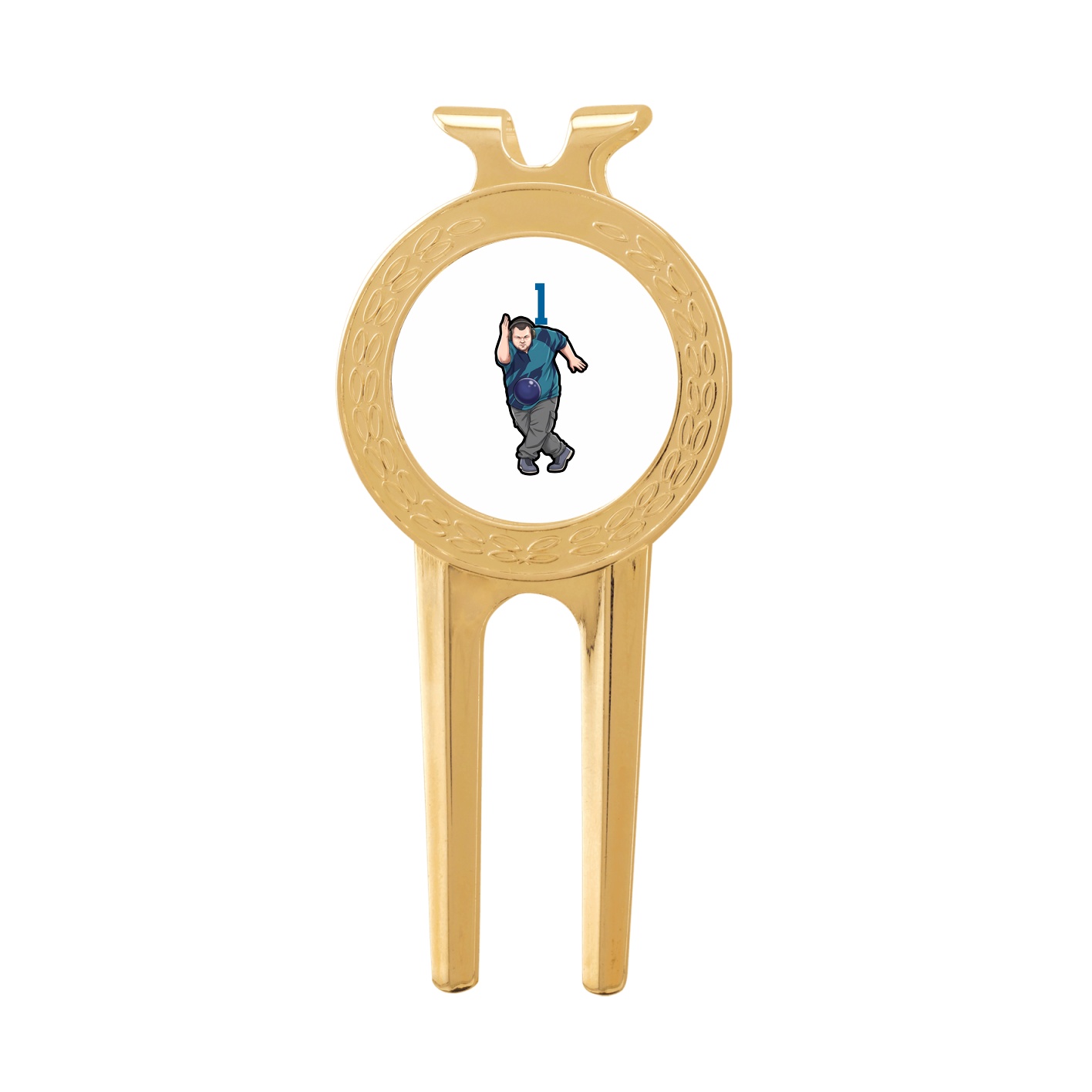 Divot Tool with Ball Marker — Number Top in Classic