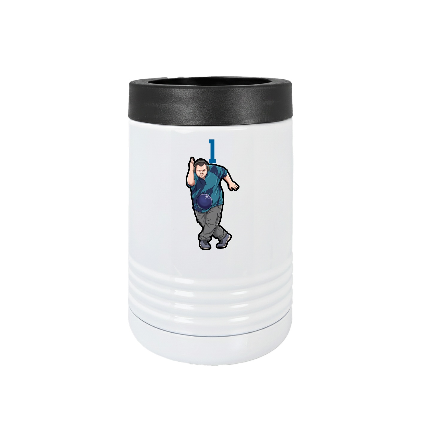 Beverage Holder — Number Top in White
