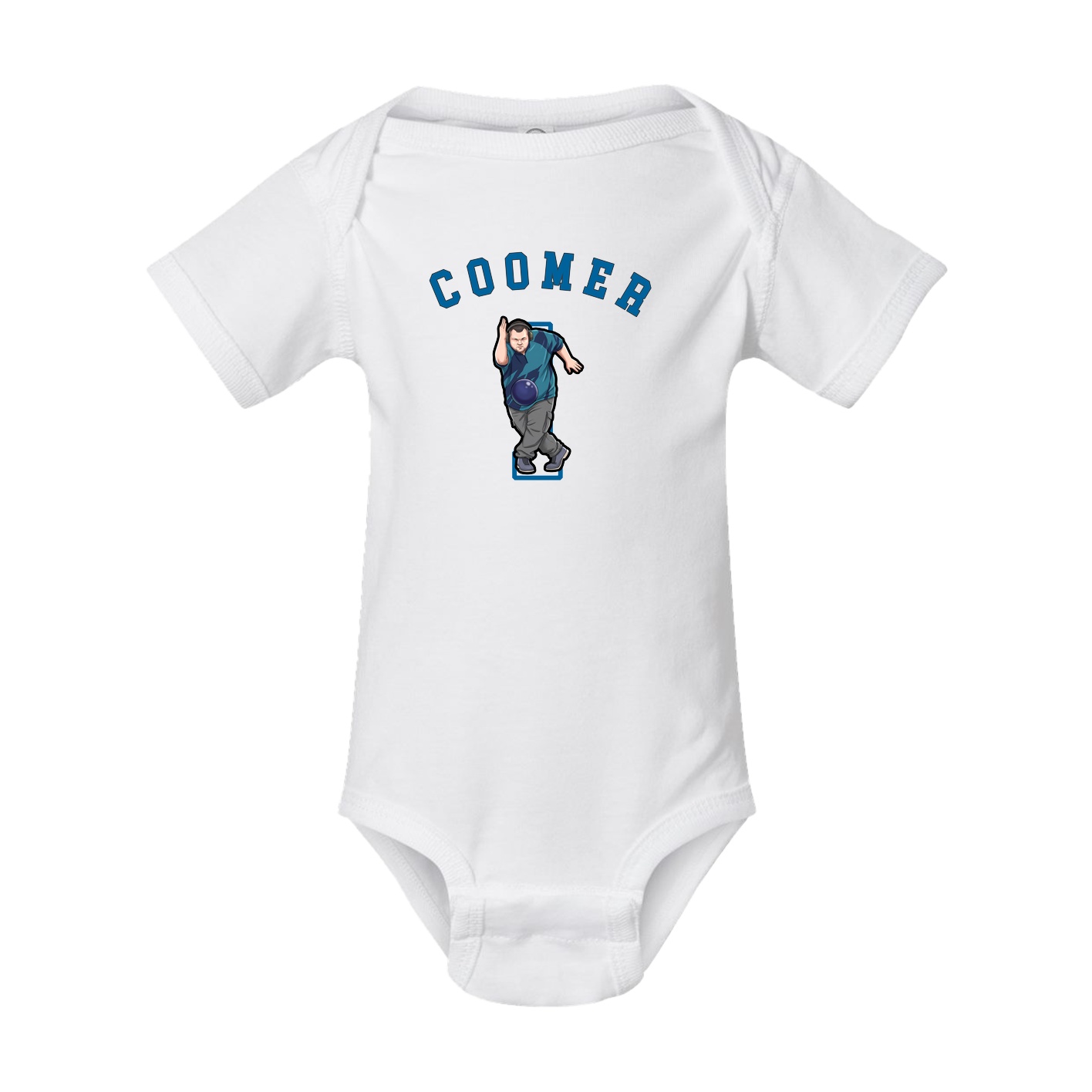 Baby Onesie — Shirsey Arch in White
