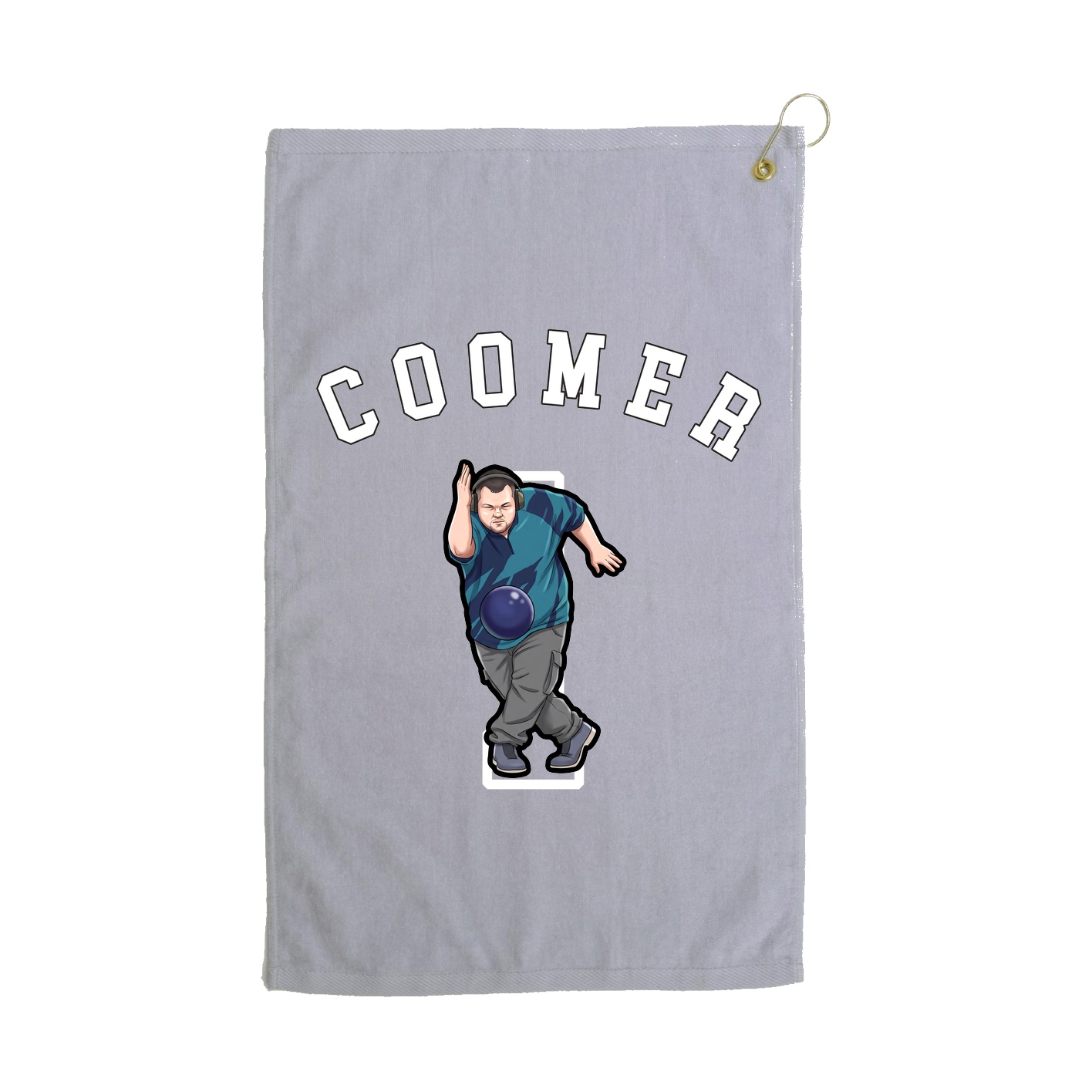 Golf Towel — Shirsey Arch in Grey