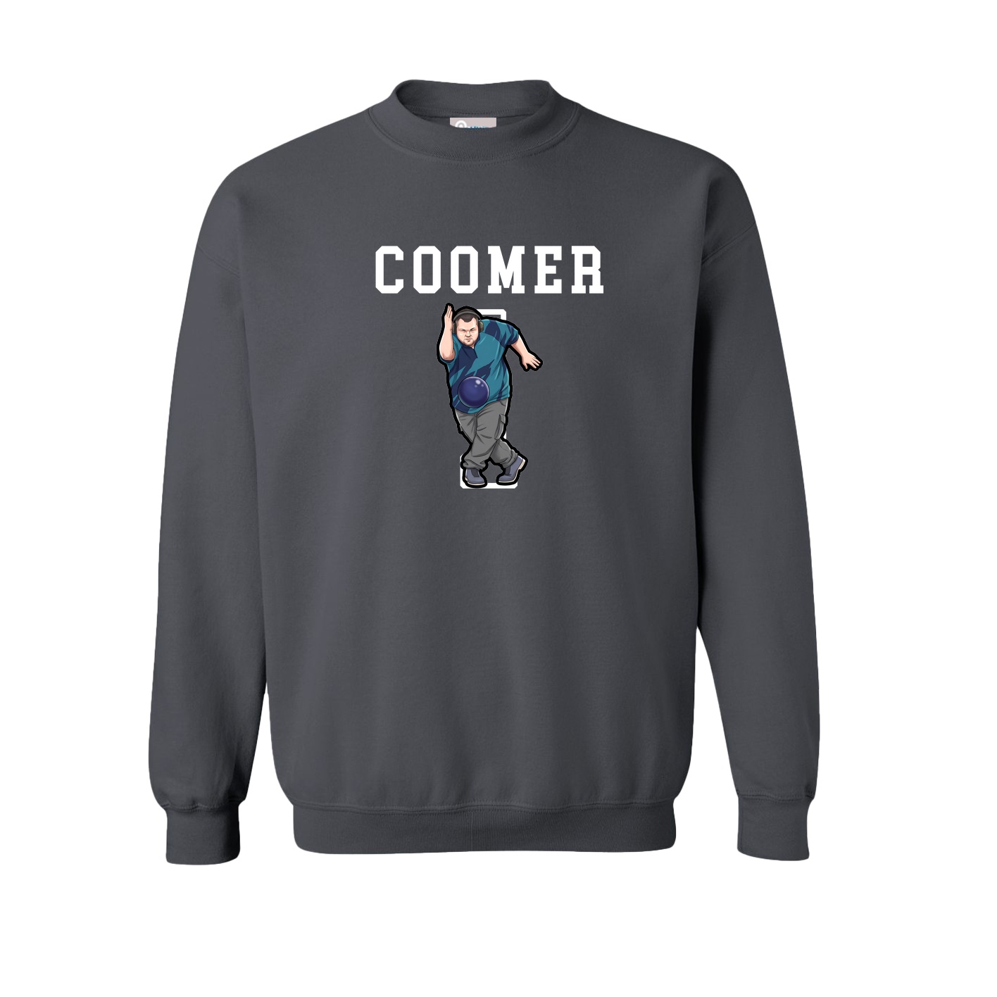 Fleece Crew — Shirsey in Grey
