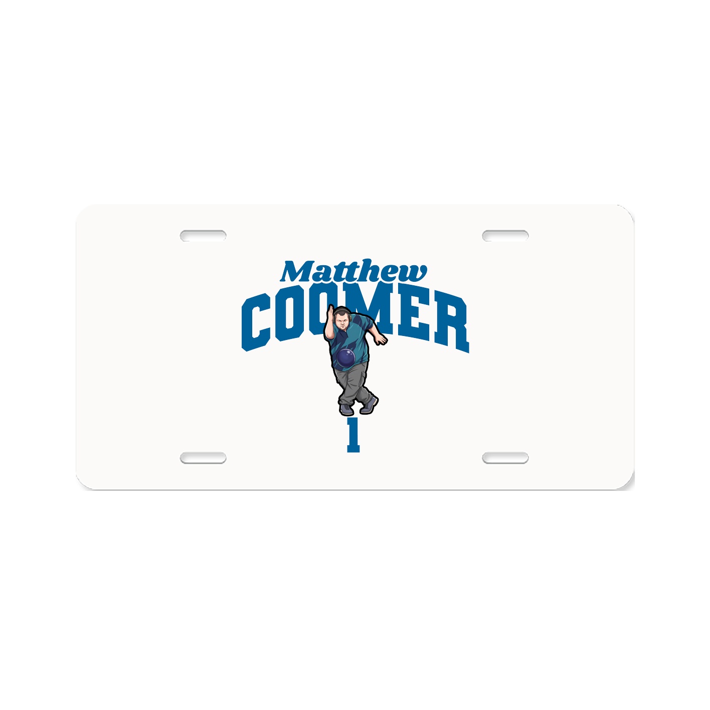 License Plate — Signature Arch in Classic