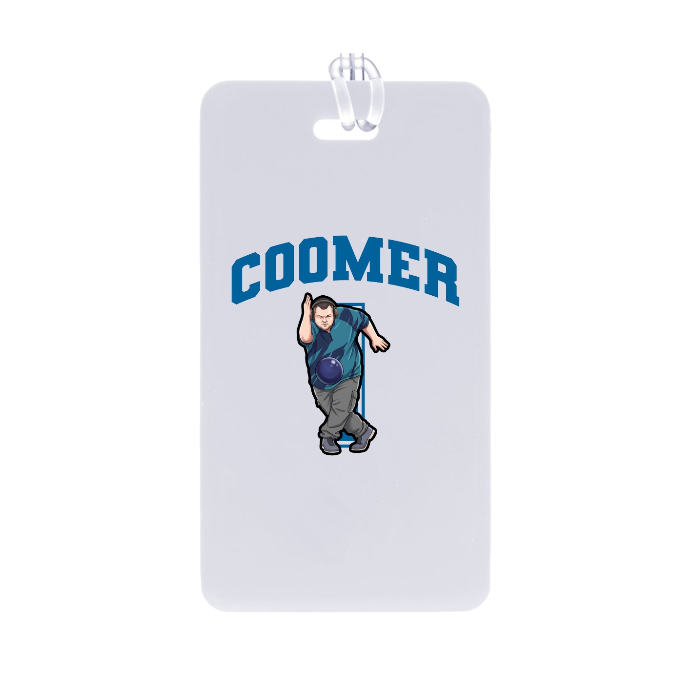 Bag Tag — Number in Classic