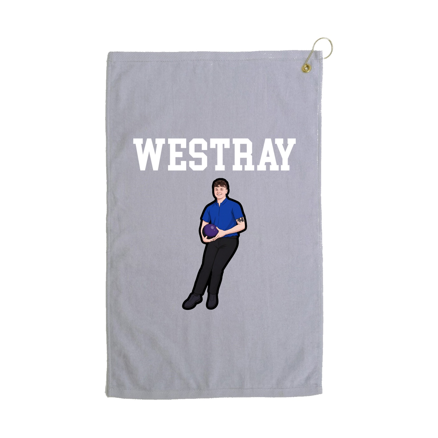 Golf Towel — Shirsey in Grey
