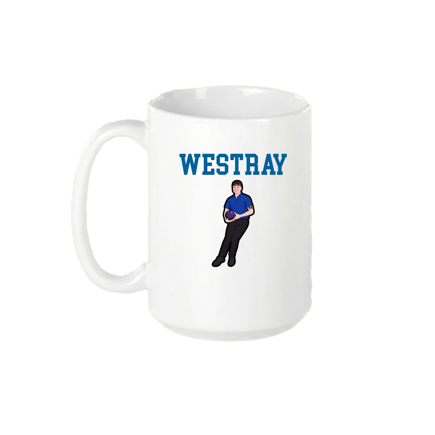 15oz Coffee Mug — Shirsey in White