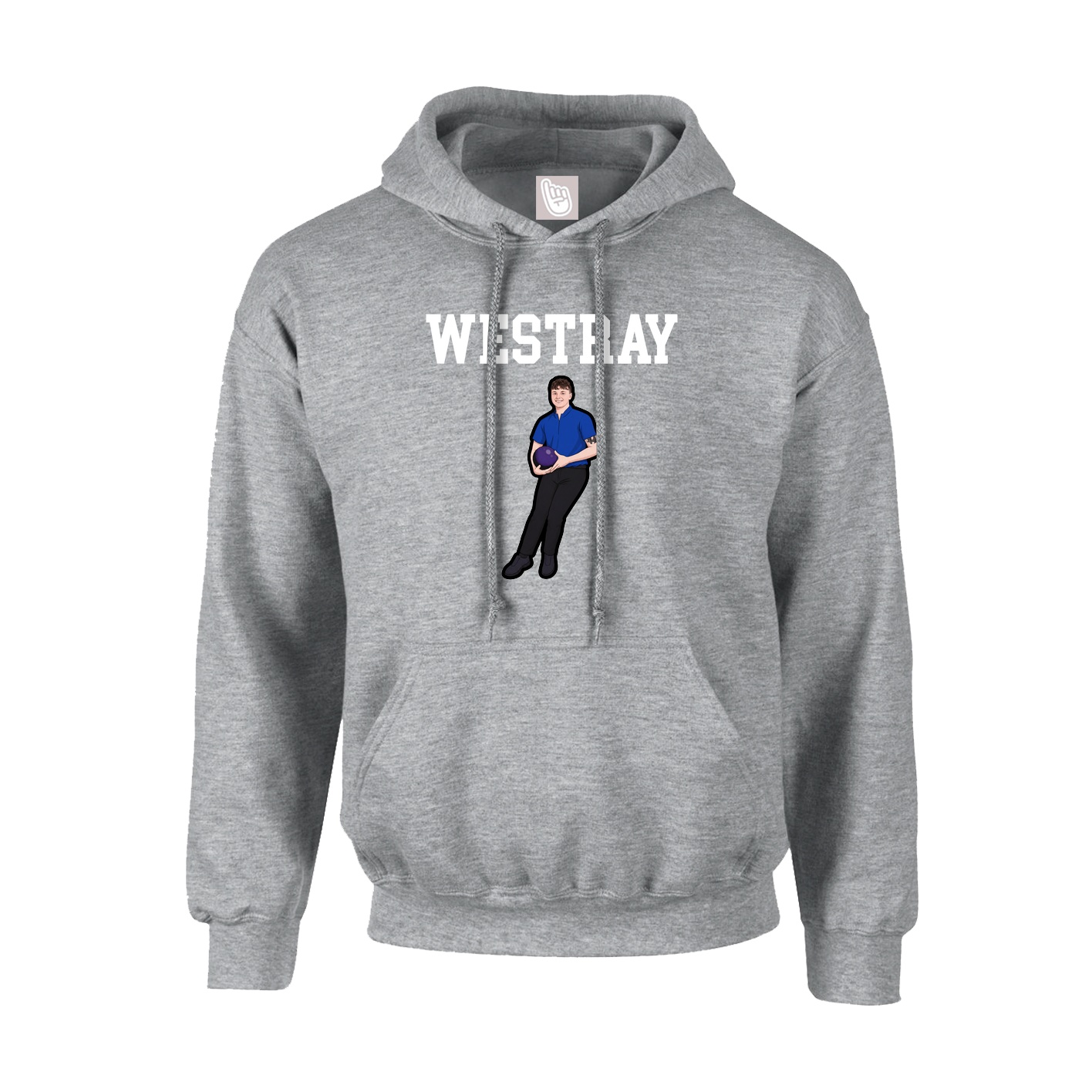 Hoodie — Shirsey in Grey