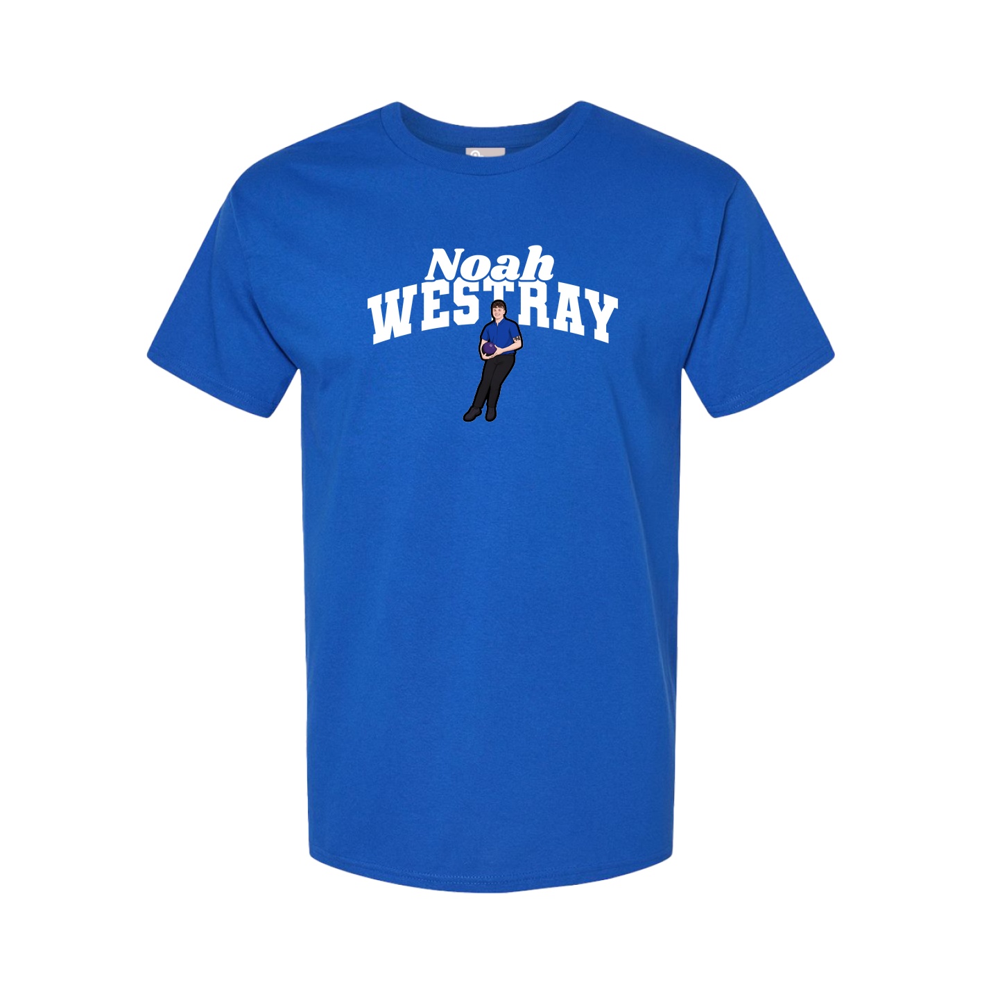 Tee — Signature Arch in Royal