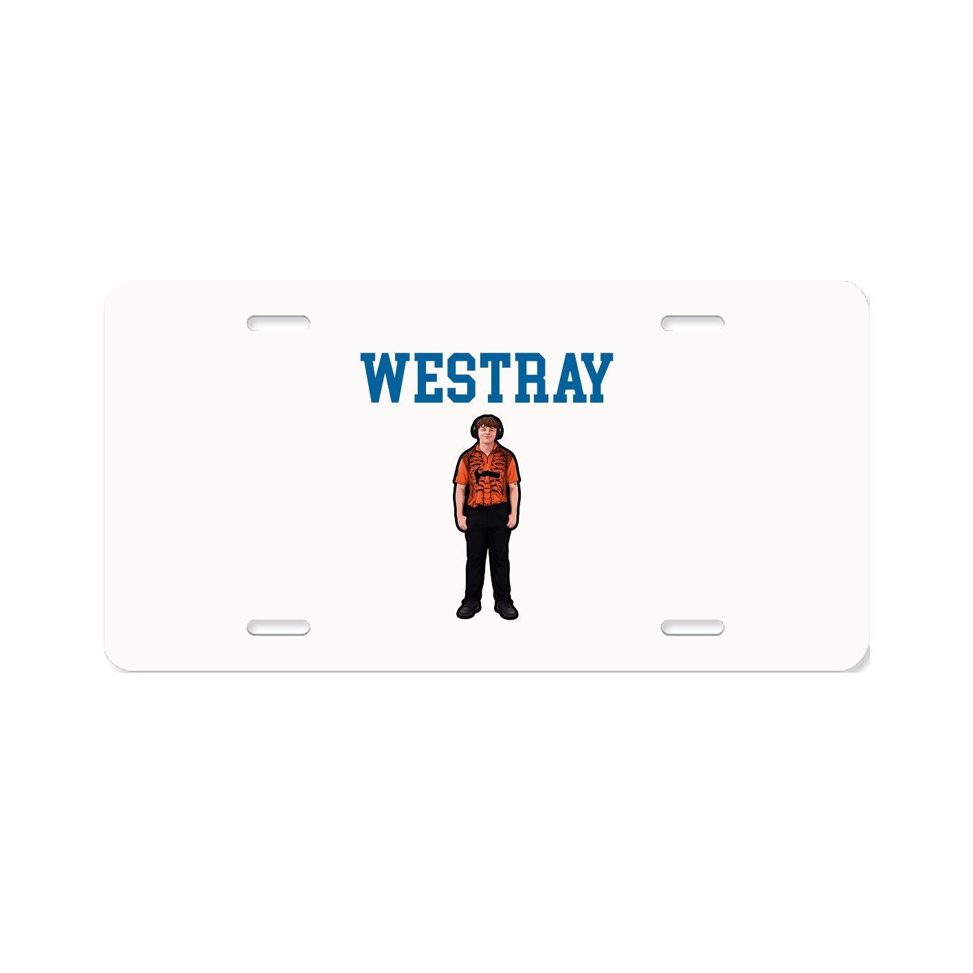 License Plate — Shirsey in Classic