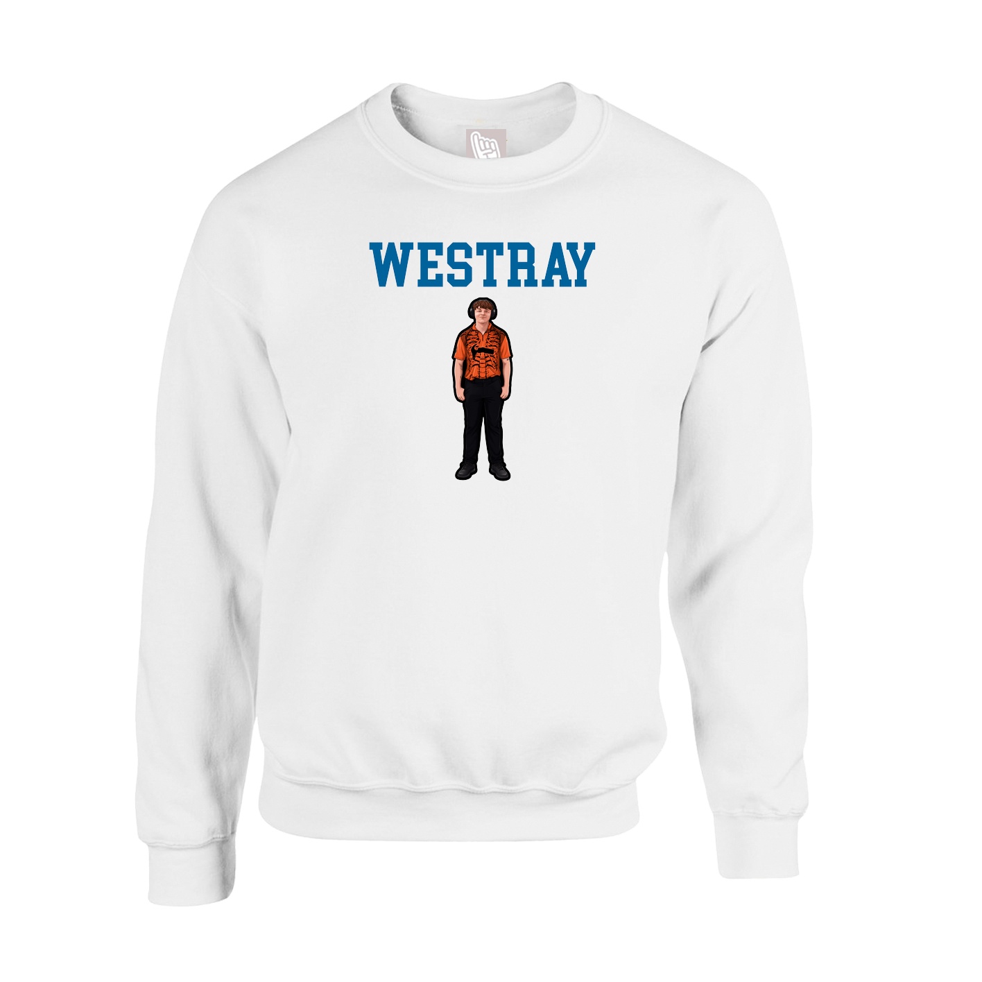 Fleece Crew — Shirsey in White