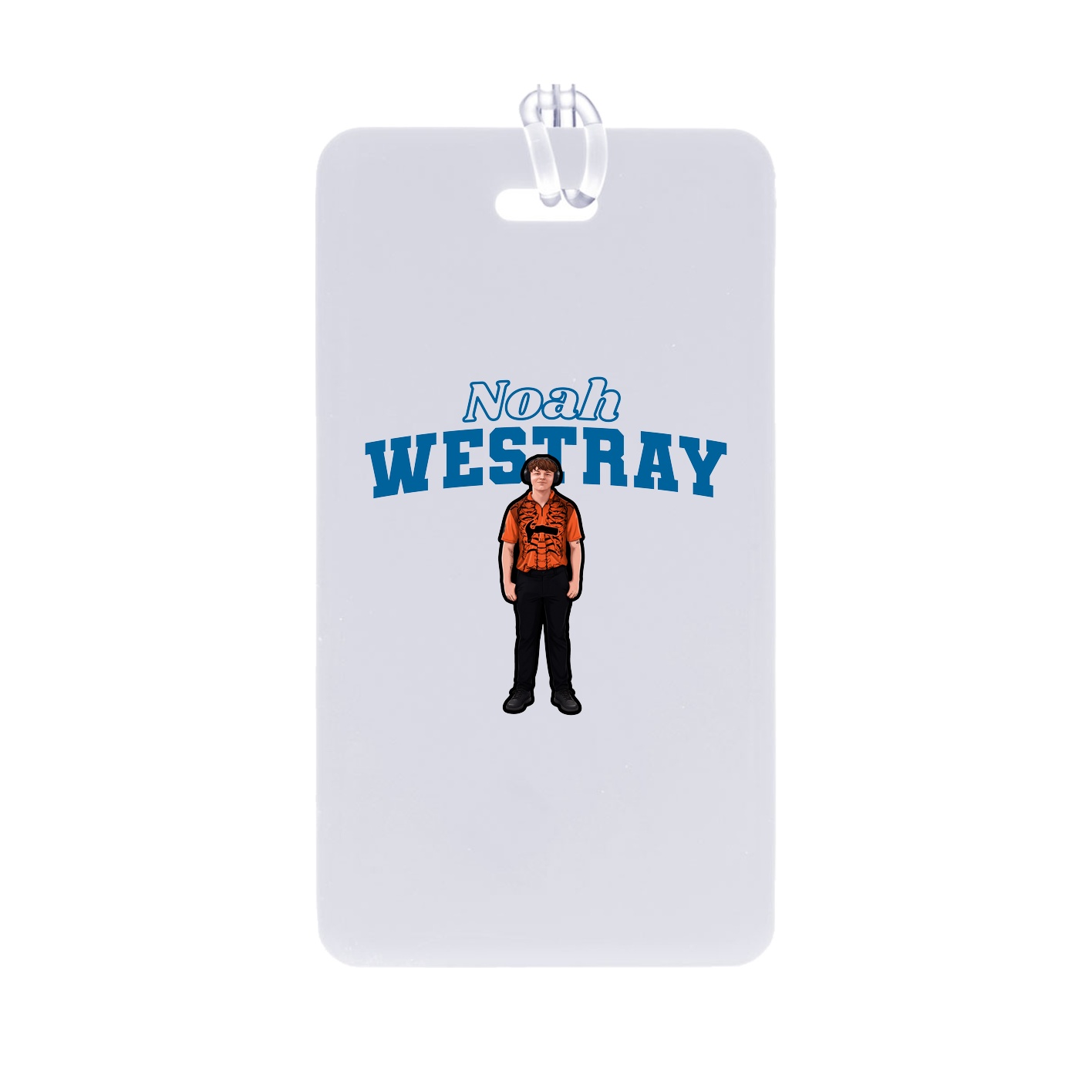 Bag Tag — Name Arch in Classic