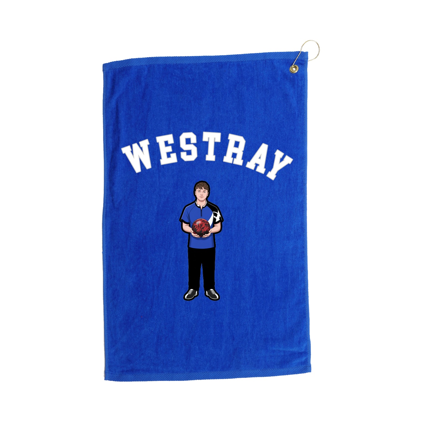 Golf Towel — Shirsey Arch in Royal