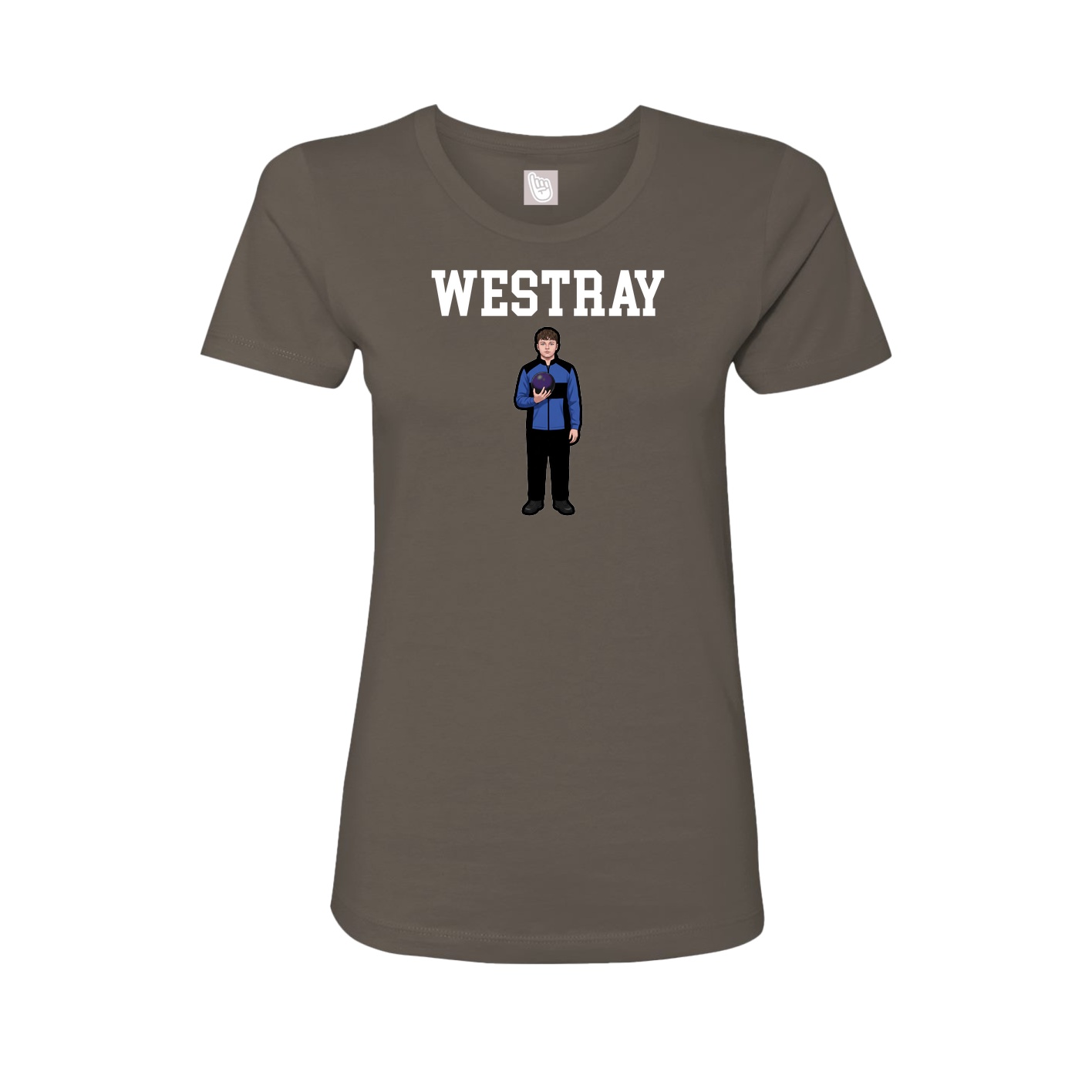 Fitted Women's Tee — Shirsey in Grey