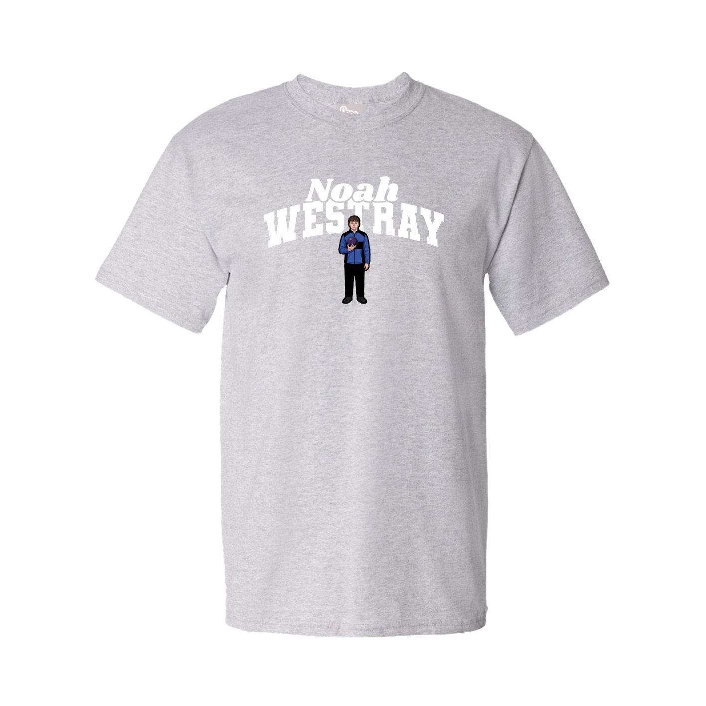 Youth Tee — Signature Arch in Grey
