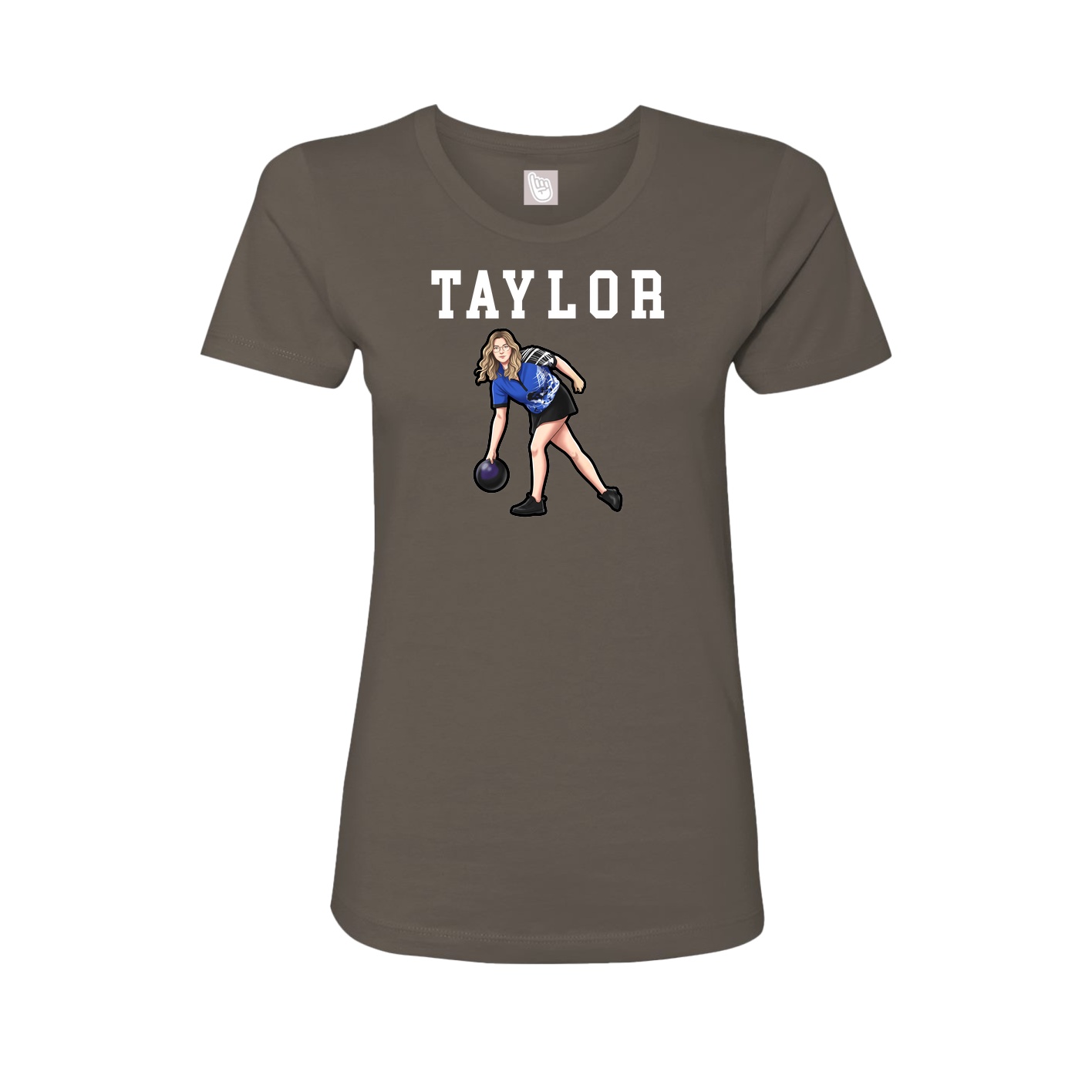 Fitted Women's Tee — Shirsey in Grey