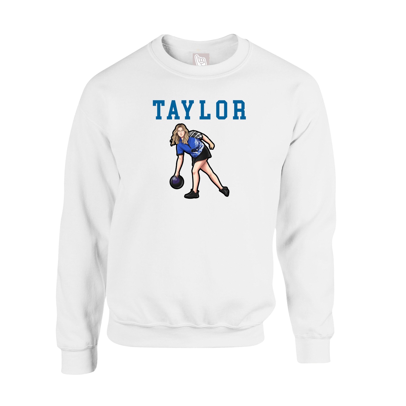 Fleece Crew — Shirsey in White