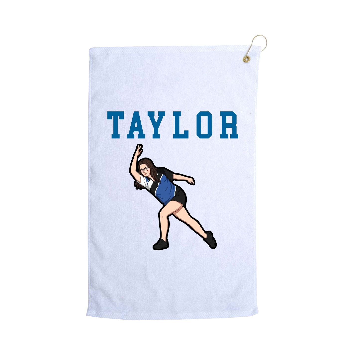 Golf Towel — Shirsey in White