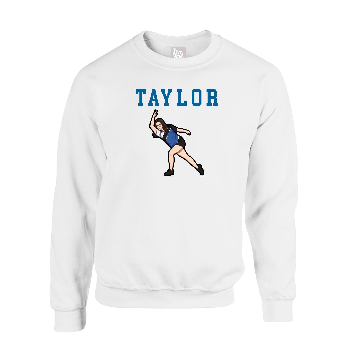 Fleece Crew — Shirsey in White